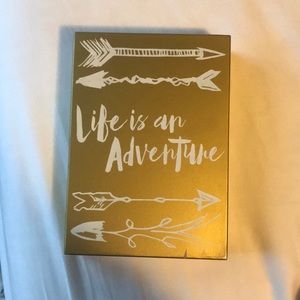 “Life is an Adventure” Decoration
